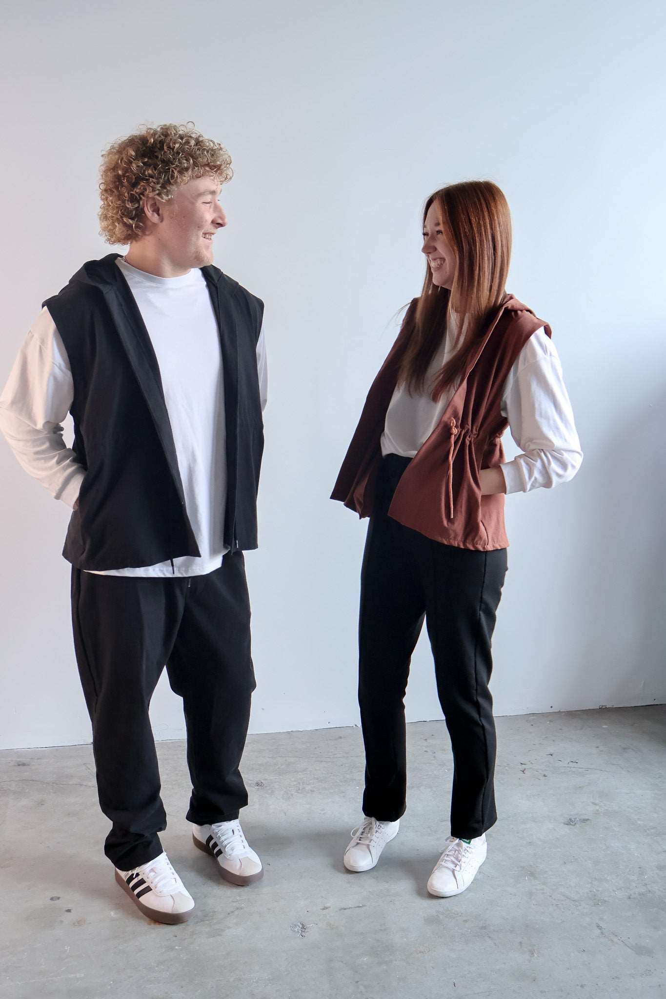 The Tailored Sweat pant in Black