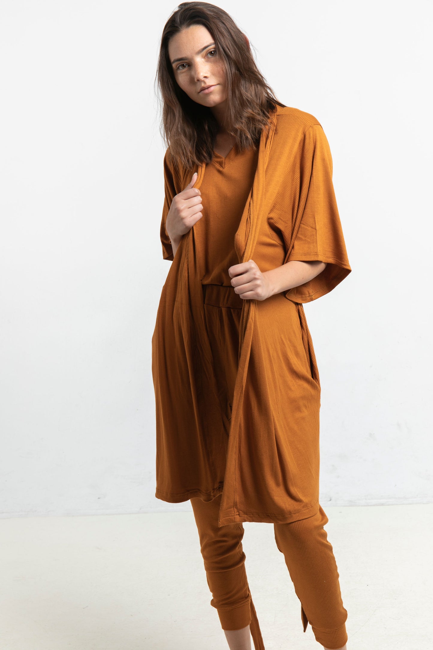 The Modal Robe in Bronze - Unreleased Colour
